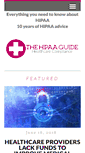 Mobile Screenshot of hipaaguide.net